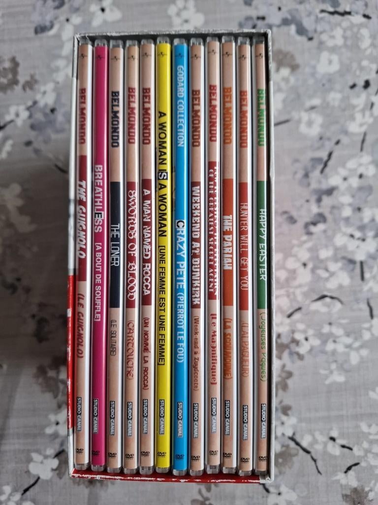Jean Paul Belmondo serie 12 films, 1980 tot heden, Ophalen of Verzenden, Zo goed als nieuw, Actie en Avontuur