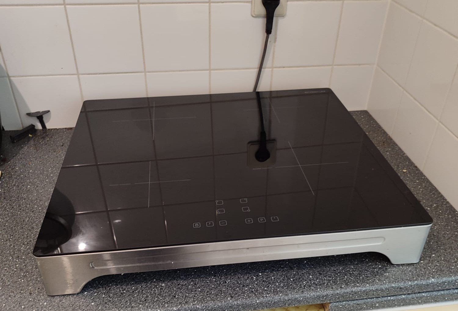 Inventum VKI6010ZIL Vrijstaande Inductiekookplaat, Ophalen, 4 kookzones, Zo goed als nieuw, Inductie