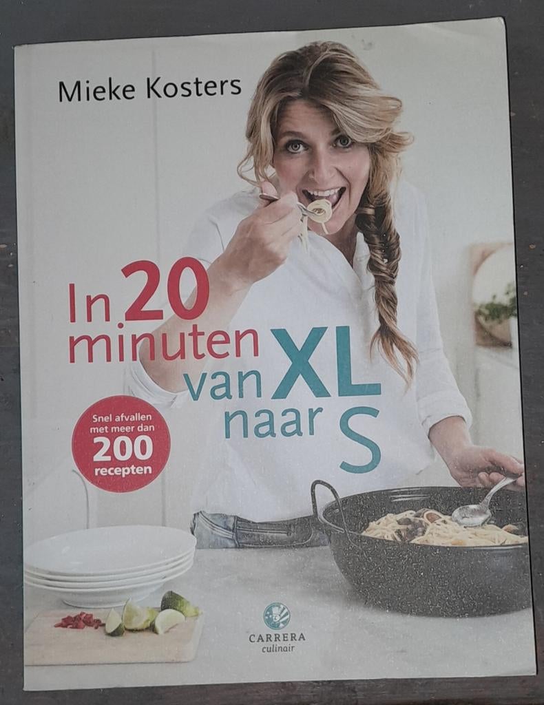 In 20 minuten van XL naar S - Mieke Kosters (Gelezen), Ophalen of Verzenden, Gelezen, Dieet en Voeding, Mieke Kosters