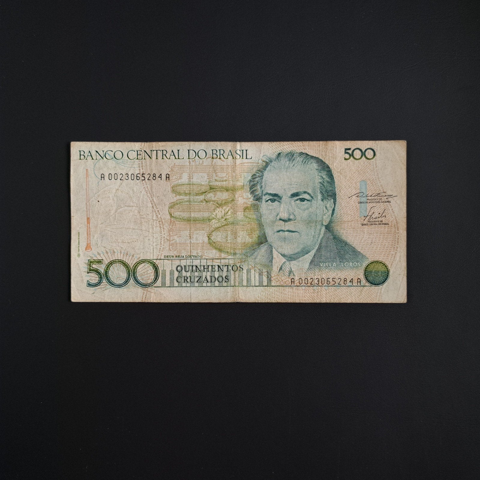 500 cruzado Brazilië #058, Verzenden, Zuid-Amerika, Los biljet
