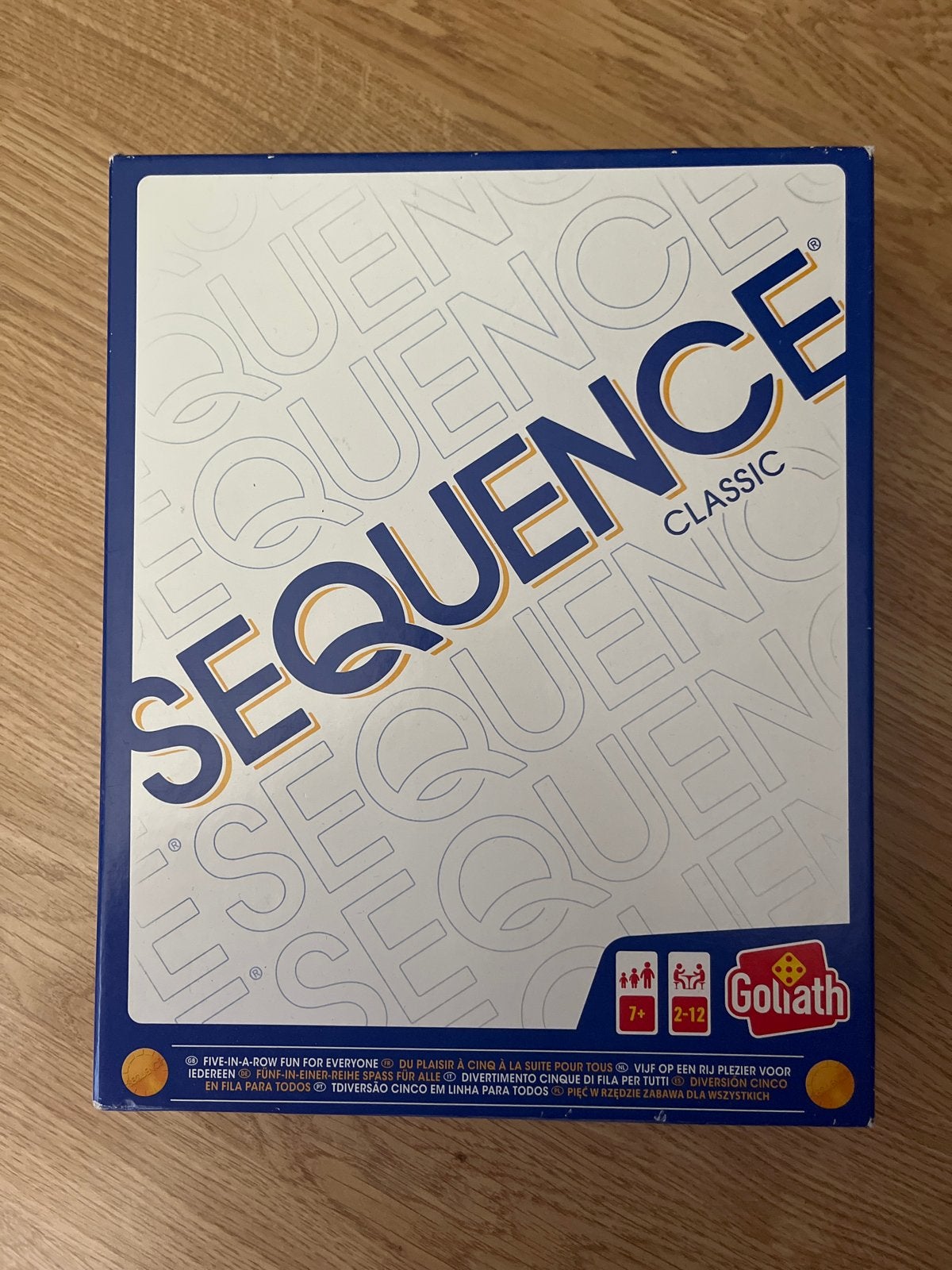 Sequence Classic Bordspel van Goliath, Een of twee spelers, Ophalen of Verzenden, Zo goed als nieuw