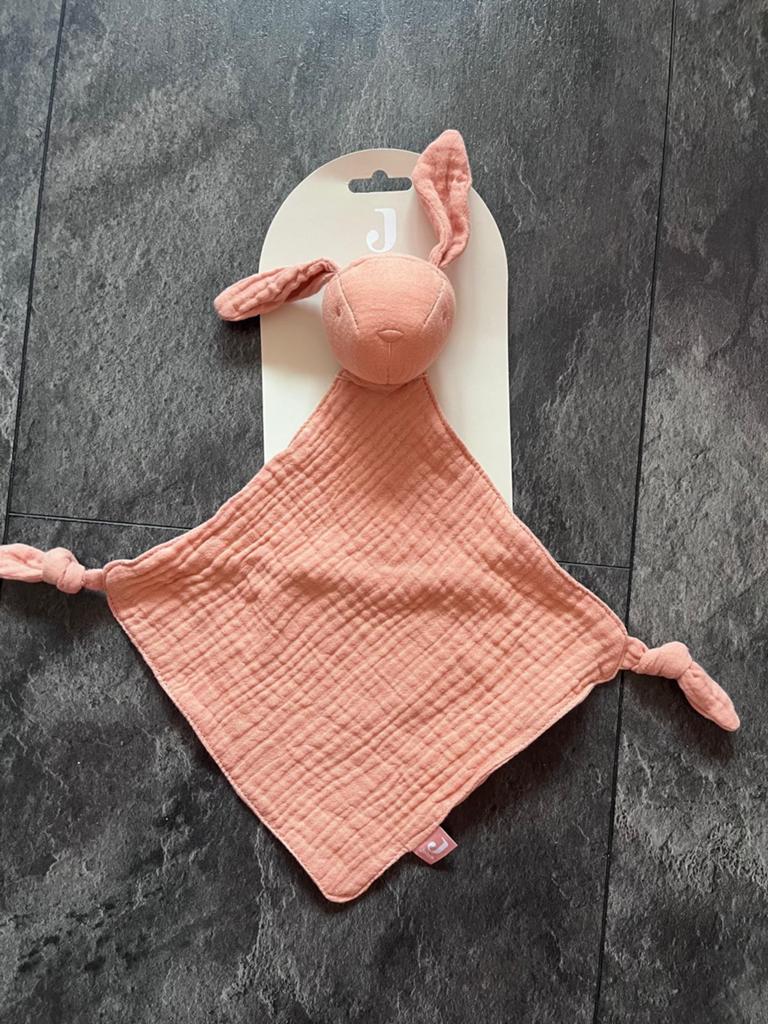 Blankie knuffeldoekje konijn roze, Ophalen of Verzenden, Nieuw, Overige typen