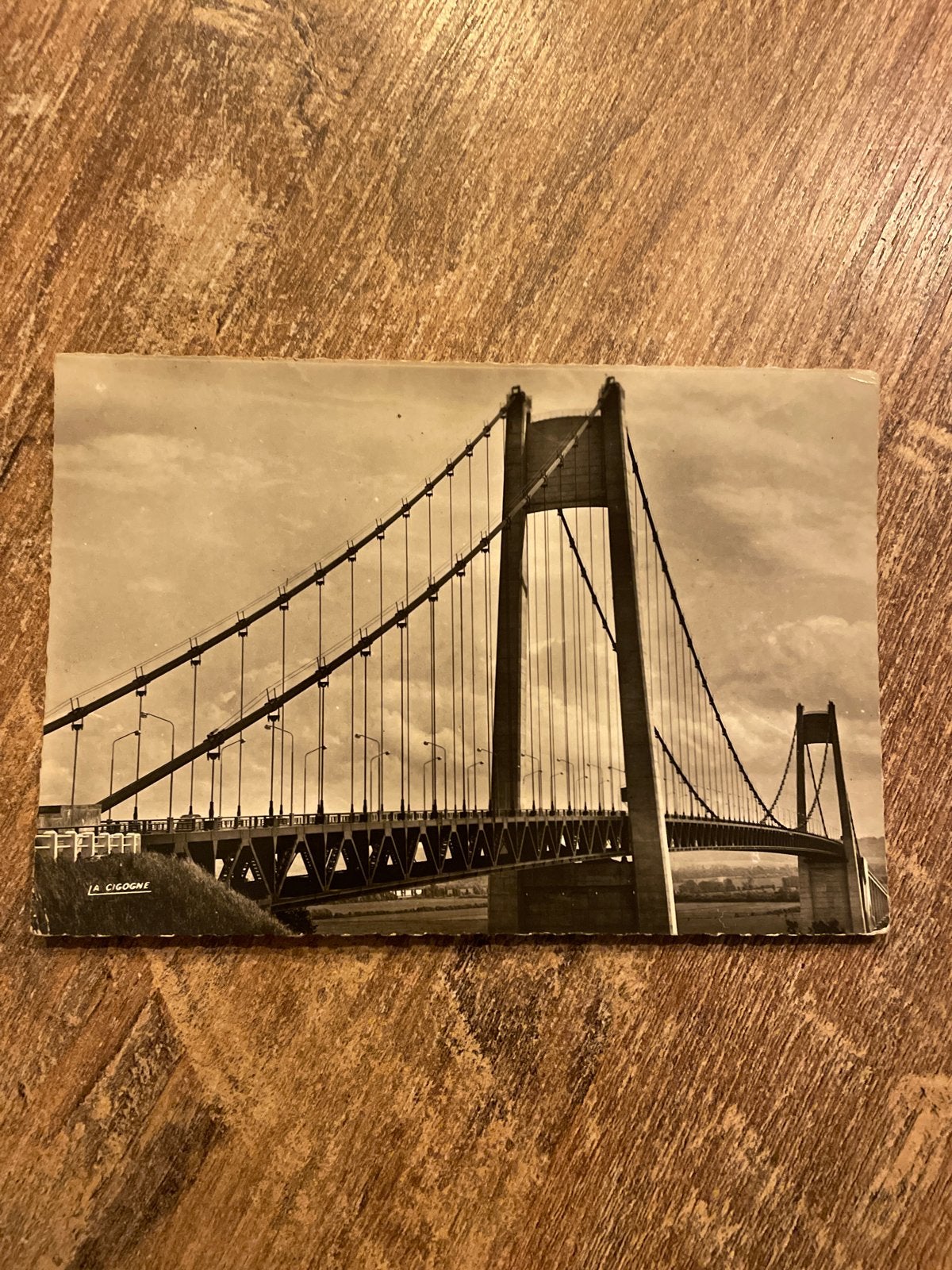 Oude ansichtkaart Pont de Tancarville (S.-Mme) - Frankrijk, Ophalen of Verzenden, 1960 tot 1980, Gelopen, Frankrijk