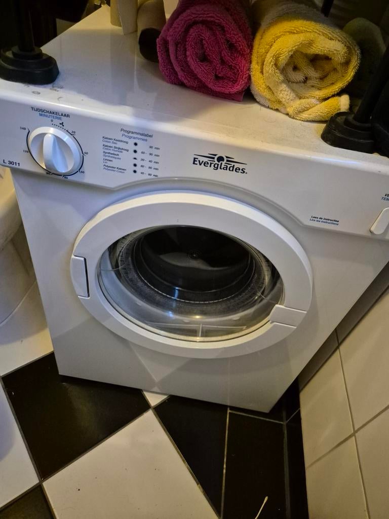 Kleine lucht afvoer droger. Drogen op 900 watt!!., Witgoed en Apparatuur, Ophalen, Minder dan 1200 toeren, Minder dan 85 cm