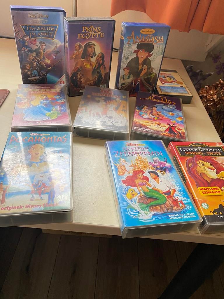 Originele Disney video’s, Gebruikt, Tekenfilm, Alle leeftijden, Ophalen of Verzenden