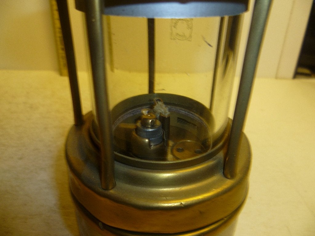 Mijnlamp nr. 88 Compleet met glaasje Schottugen & Gen Jena, Ophalen of Verzenden