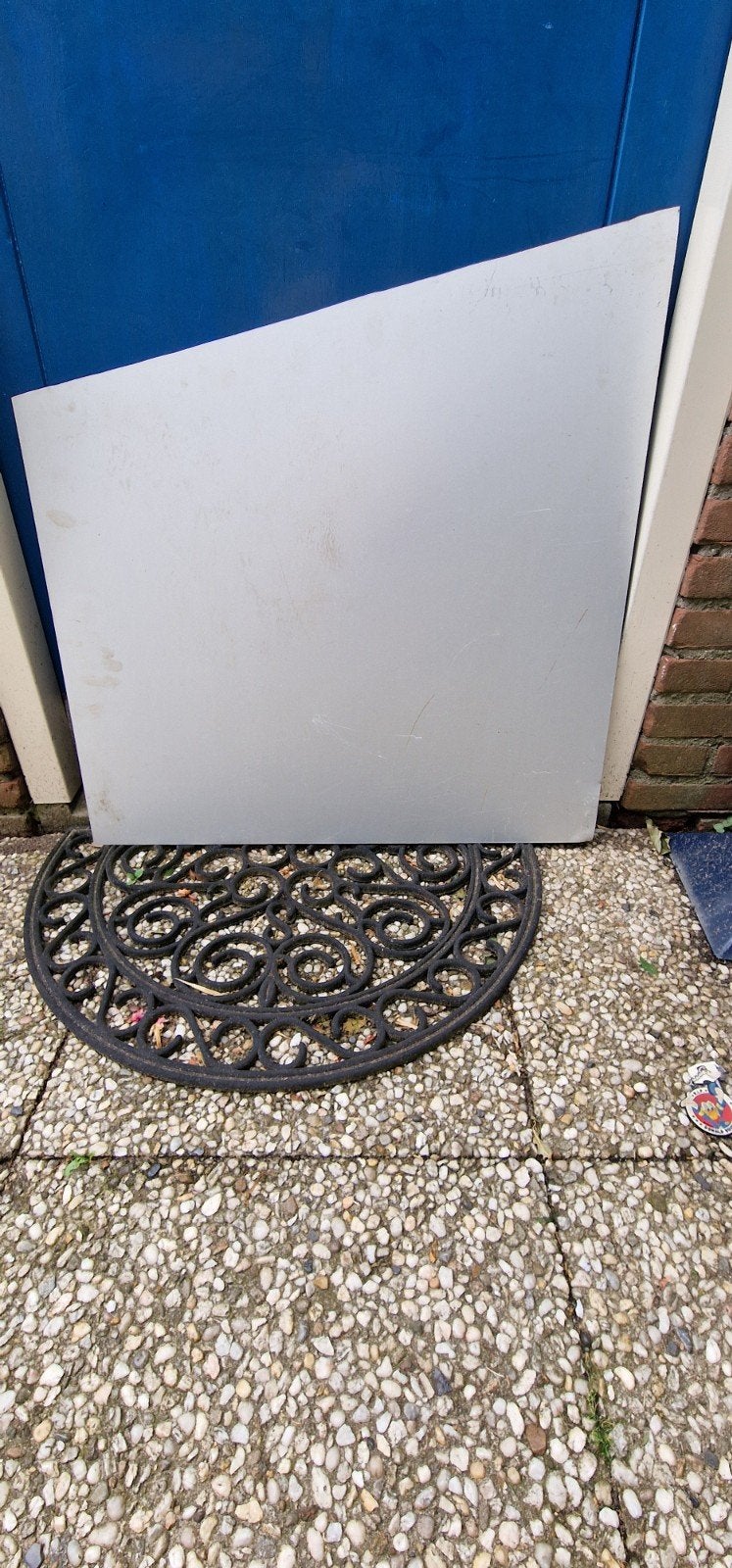 geanodiseerde aluminium plaat , 1 mm dik, Doe-het-zelf en Verbouw, Ophalen of Verzenden, Nieuw, Aluminium
