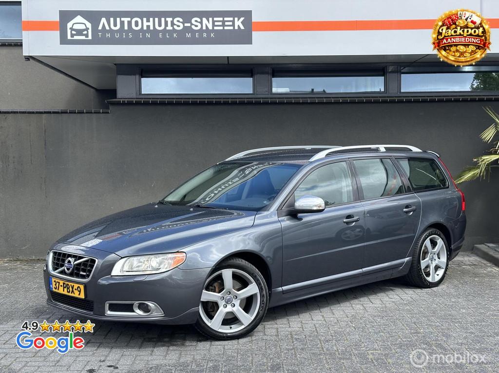 Volvo V70 2.0T R-Edition Automaat | Leder | Navi | Trekhaak, Euro 5, 4 cilinders, Automatische klimaatregeling, 203 pk