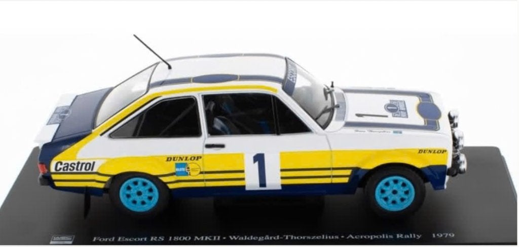 Ford Escort RS 1800 MKII 1979 Acropolis rally schaal 1/24, Ophalen of Verzenden, Nieuw, Auto, Overige merken