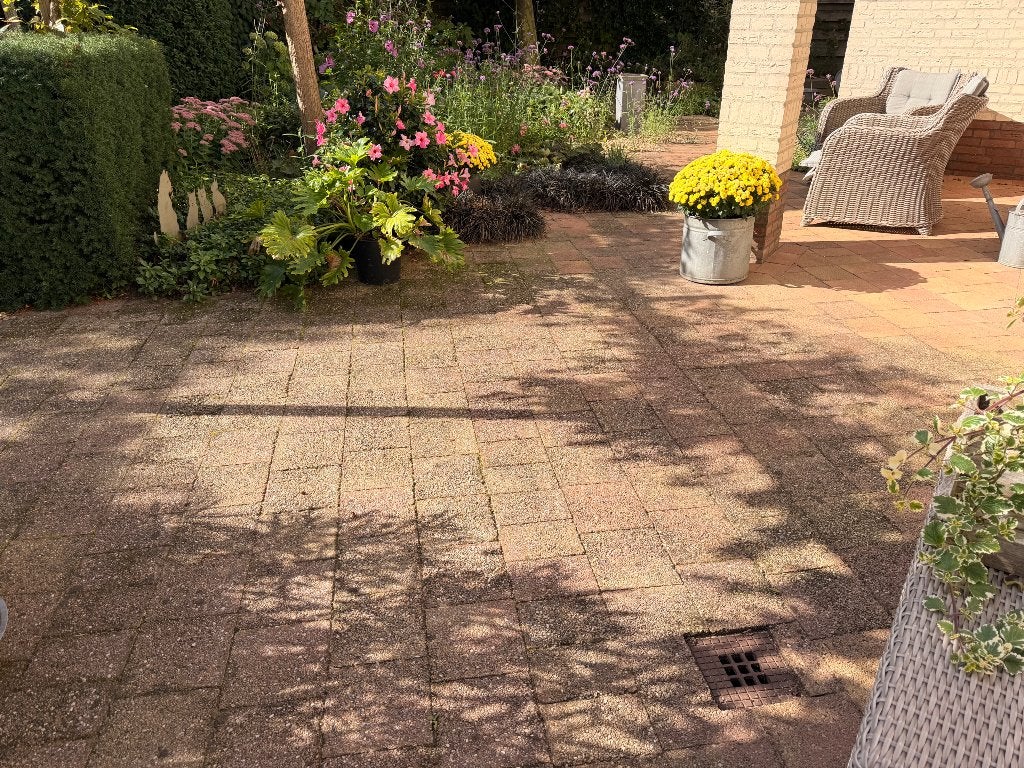 Tuintegels, Tuin en Terras, Ophalen, Gebruikt, 10 m² of meer, Beton