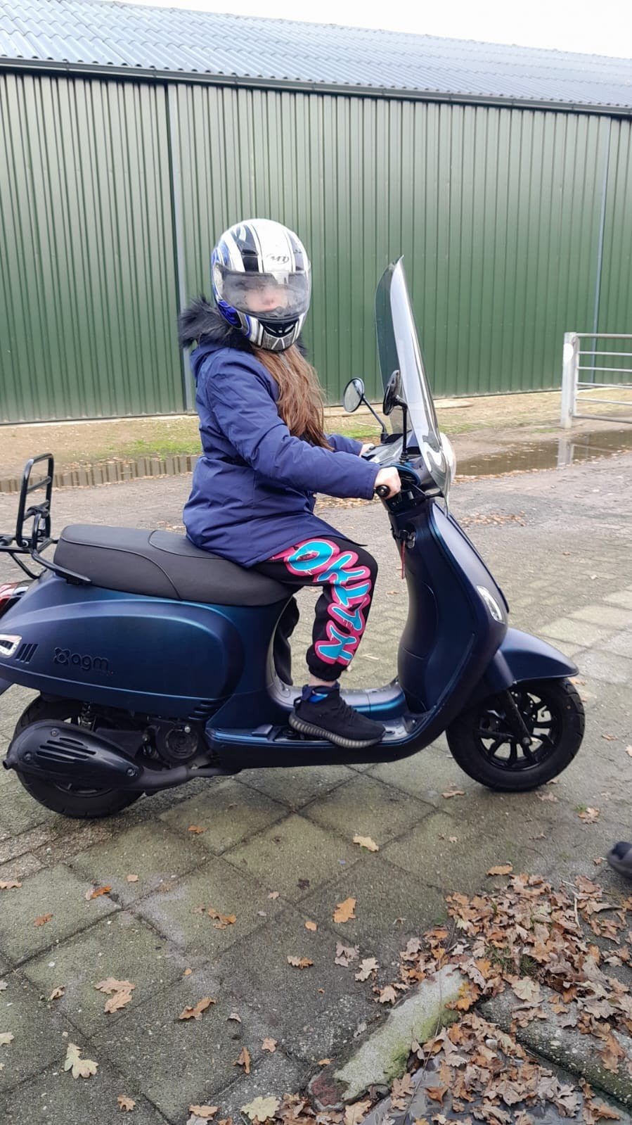 Agm  met kapschade   voor   bj 2020, Ophalen of Verzenden, Gebruikt, Benzine, Overige modellen