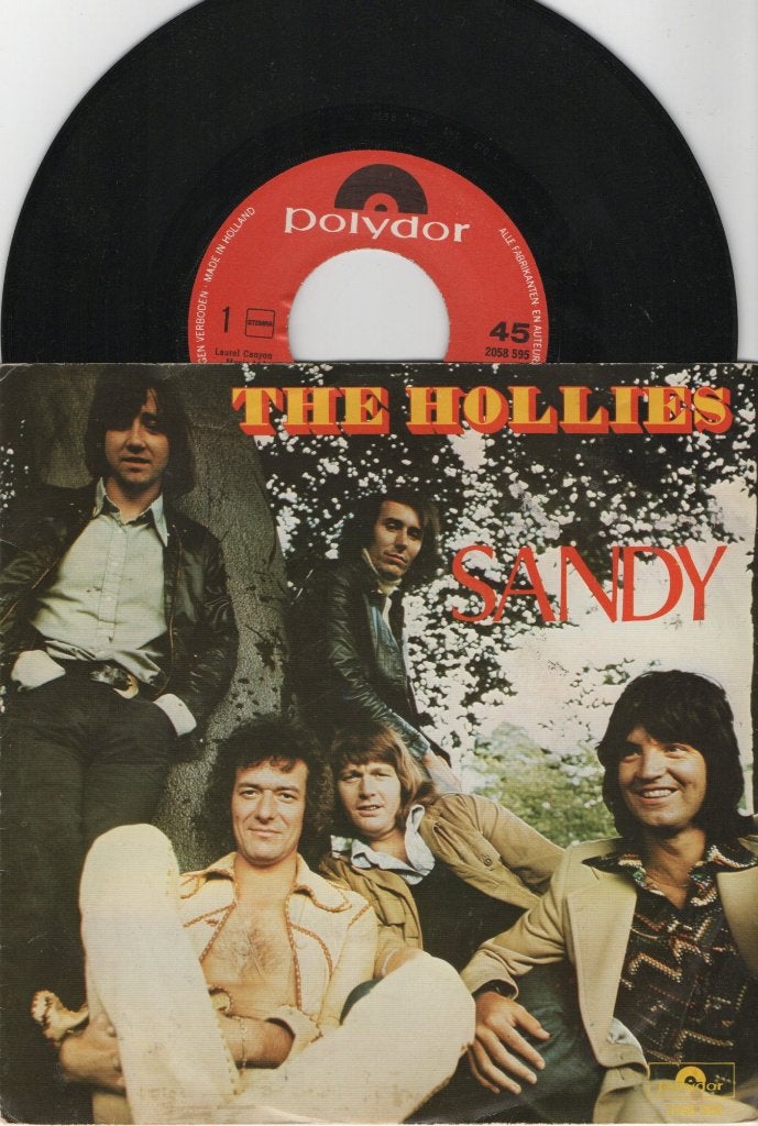 The Hollies – Sandy, Cd's en Dvd's, Vinyl Singles, Gebruikt, Pop, 7 inch, Ophalen of Verzenden