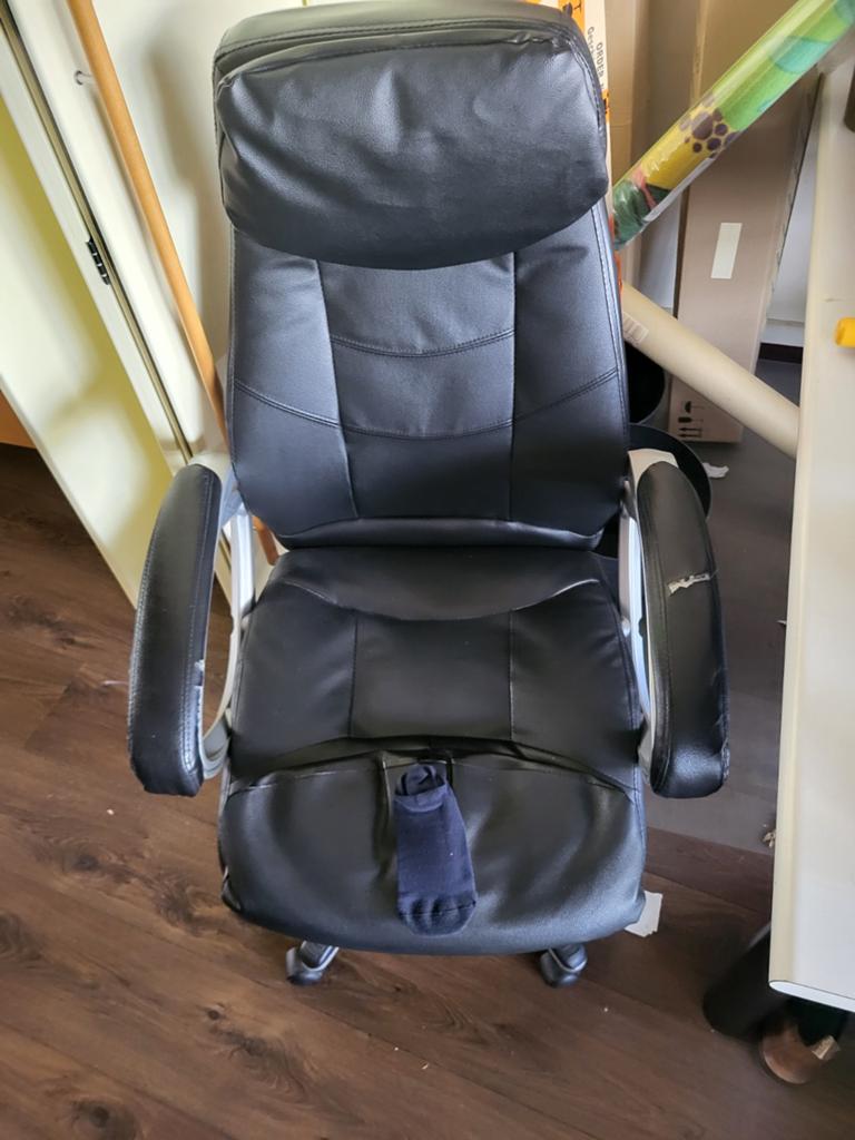 Massagestoel, Ophalen, Lounge massage, Zwart, Zo goed als nieuw