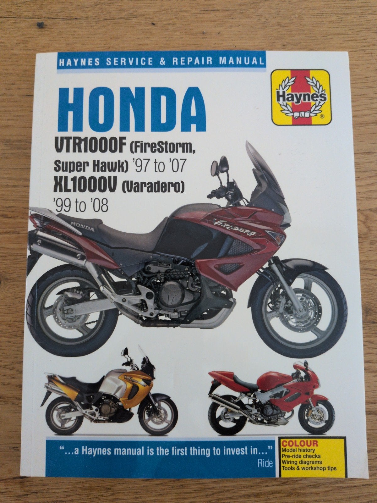 Varadero werkplaatshandboek, Ophalen of Verzenden, Honda