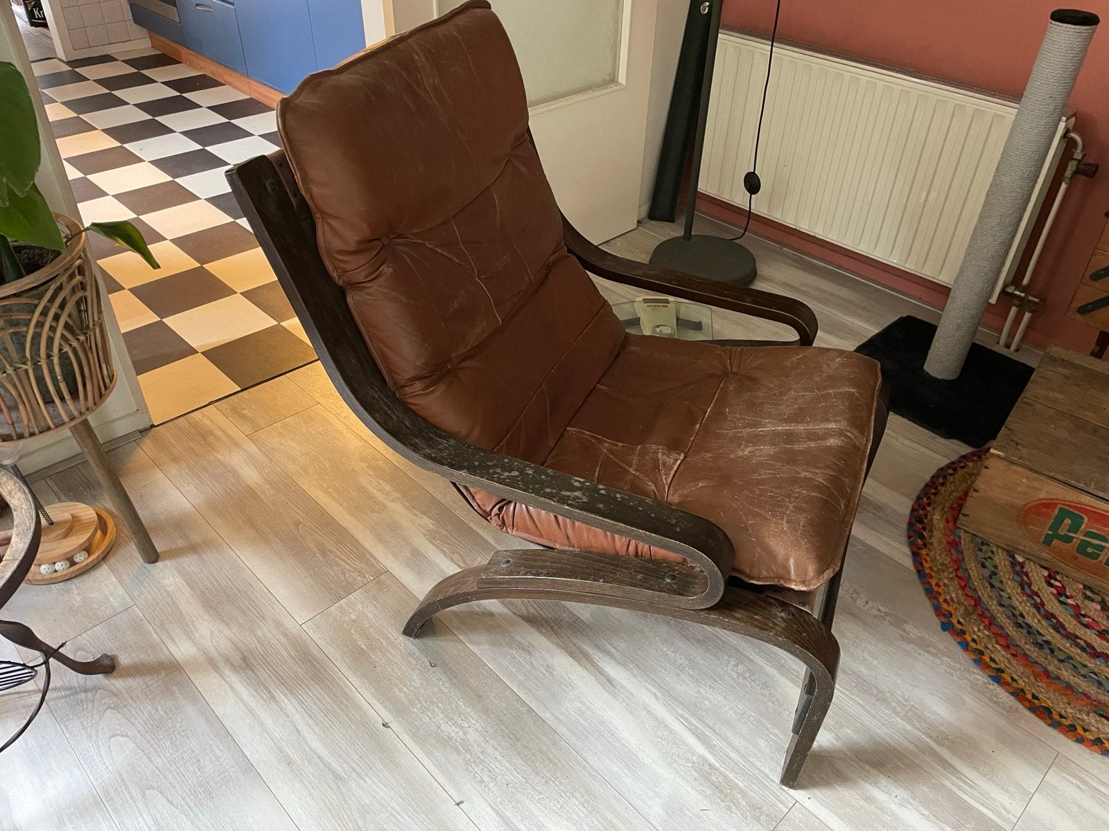 Scandinavische design fauteuil - Gebruikte staat, Ophalen