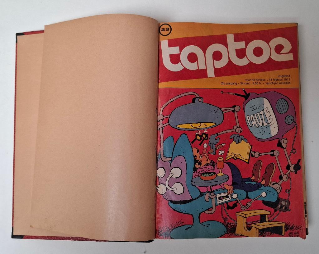 Taptoe, jaargang 1972, Boeken, Tijdschriften en Kranten, Ophalen of Verzenden, Gelezen, Overige typen