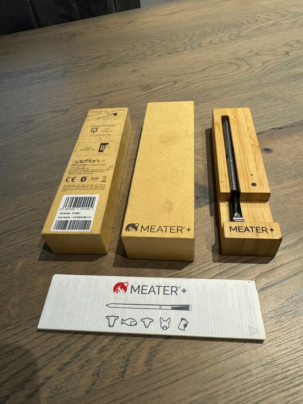 BBQ thermometer, Ophalen of Verzenden, Gebruikt