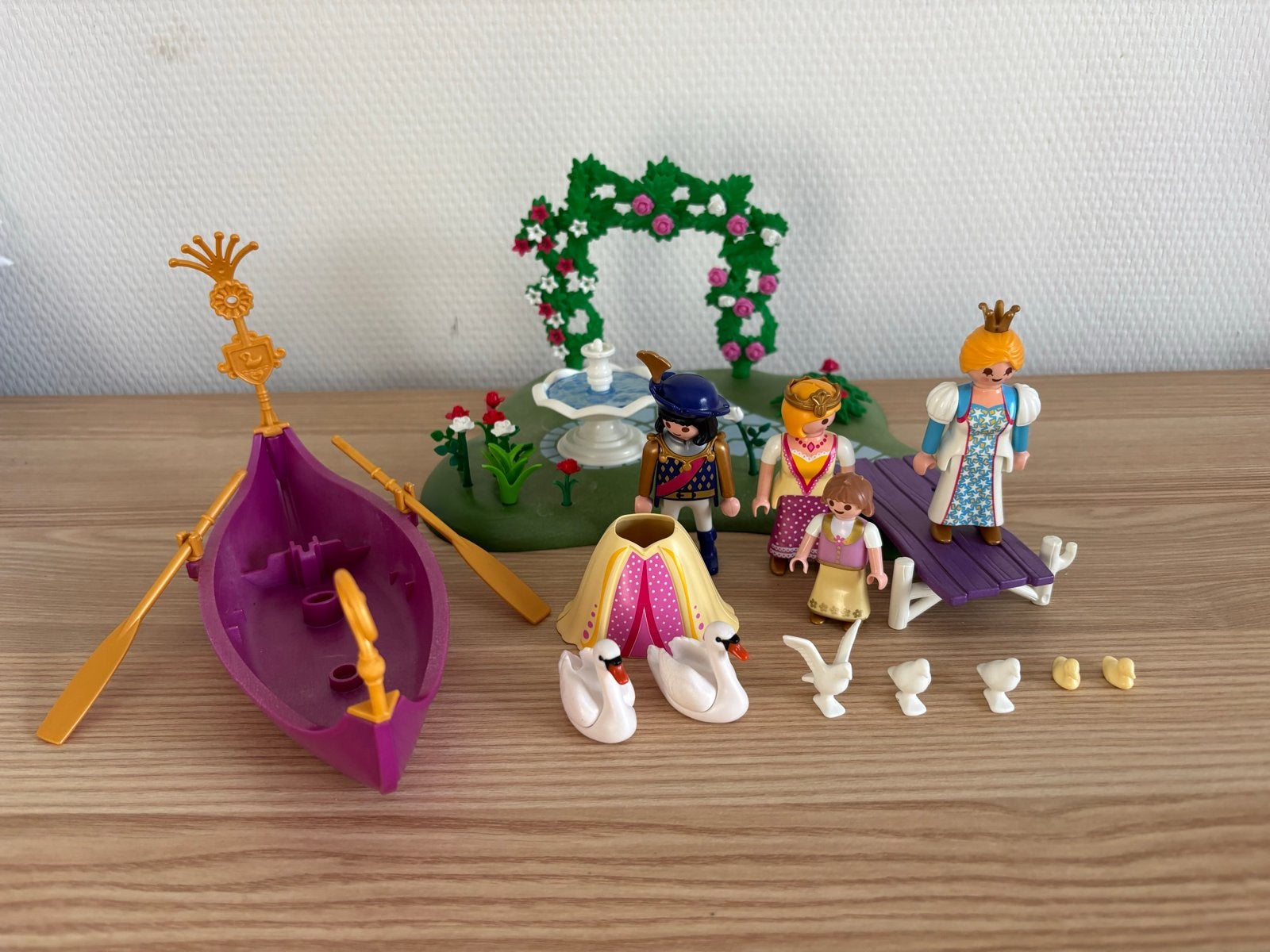 Playmobil Prinsessen Set met Boot en Figuren, Complete set, Ophalen of Verzenden, Zo goed als nieuw, Princess