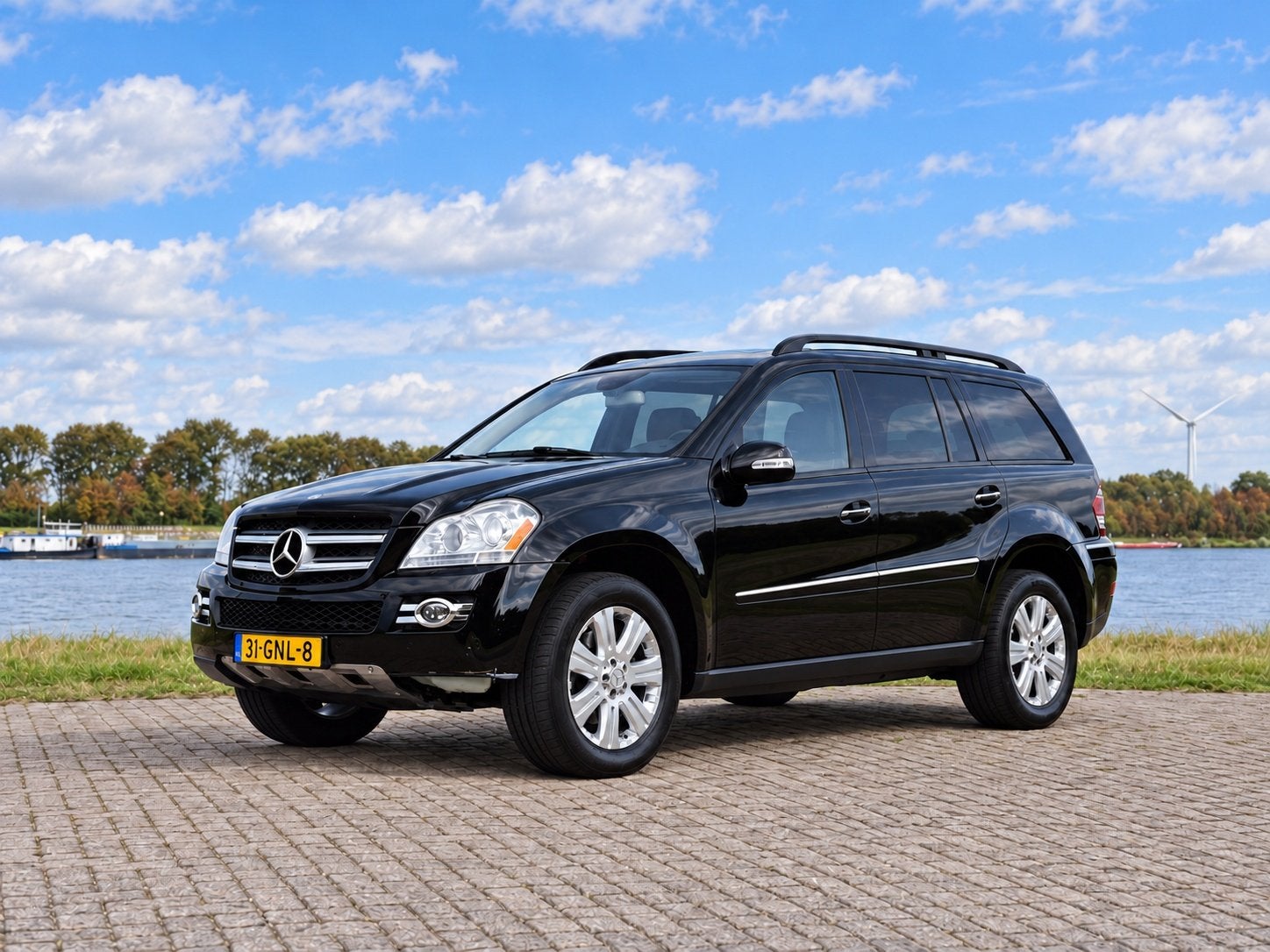 Mercedes-benz GL-klasse 450 EXPORT / HANDEL, Automaat, 8 cilinders, Zwart, Bedrijf
