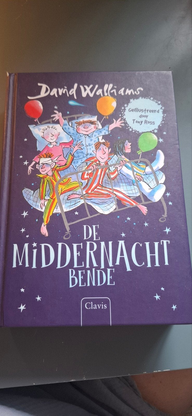 De Middernacht Bende - David Walliams (kinderboek), Ophalen of Verzenden, Gelezen, David Walliams, Fictie