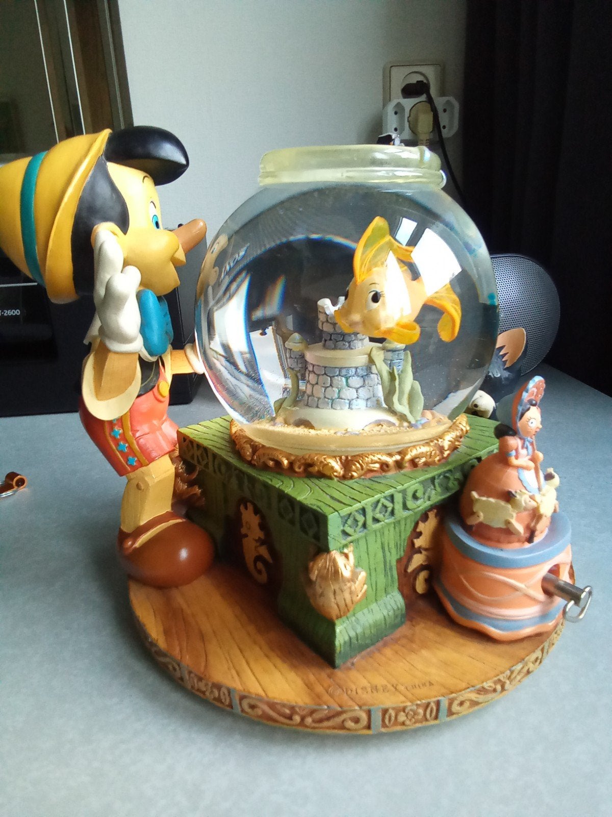 Disney Pinokkio muziekdoos, Verzamelen, Ophalen, Gebruikt, Beeldje of Figuurtje