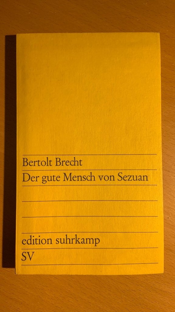 Der gute mensch von sezuan - Bertolt Brecht, Ophalen of Verzenden