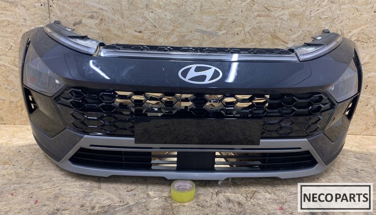 HYUNDAI BAYON VOORKOP BUMPER MOTORKAP KOELER SCHERM, Gebruikt, -, Ophalen of Verzenden, Achter
