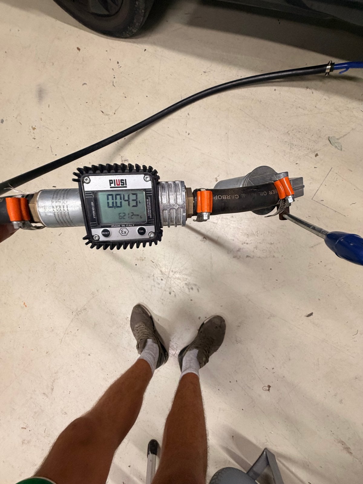 Dieselpomp met meter - Pomp voor diesel en olie, Ophalen, Gebruikt, Universele onderdelen