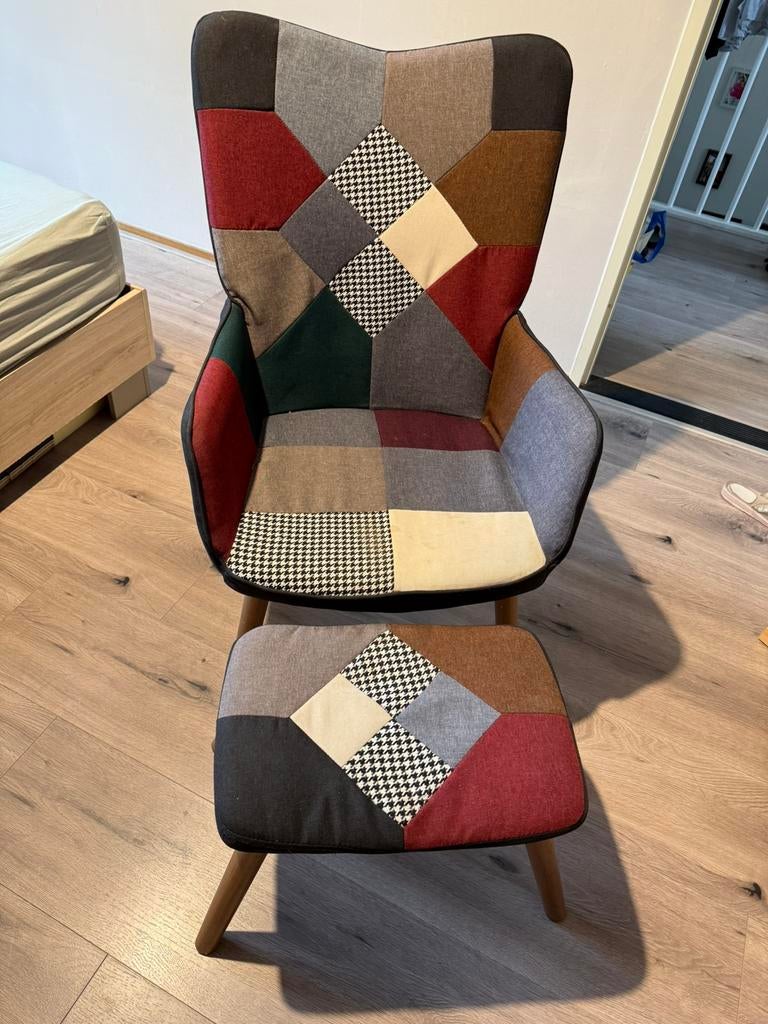 Relaxstoel, Huis en Inrichting, Fauteuils, Ophalen, Zo goed als nieuw, 50 tot 75 cm