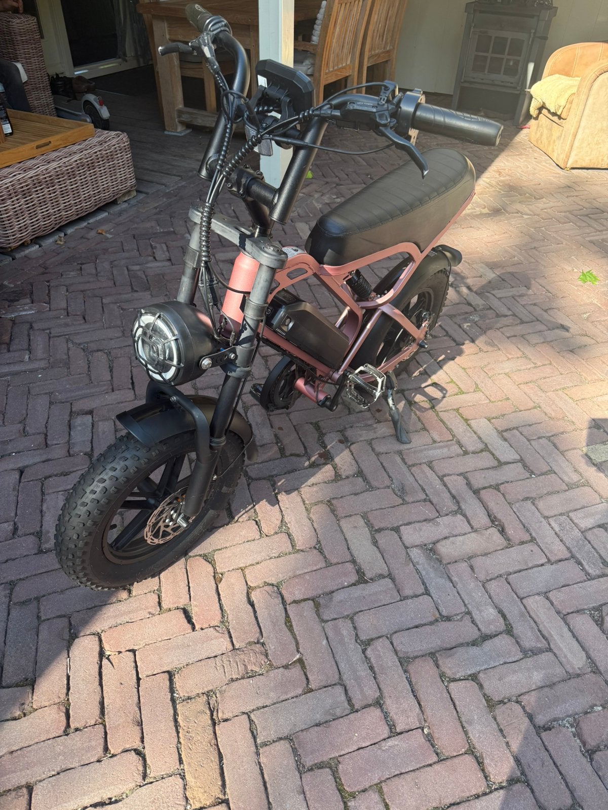 Roze mini fatbike, Ophalen, Gebruikt