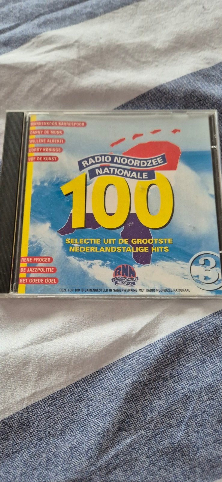Radio Noordzee Nationale 100 - Nederlandstalige Hits CD, Cd's en Dvd's, Ophalen, Gebruikt, Levenslied of Smartlap