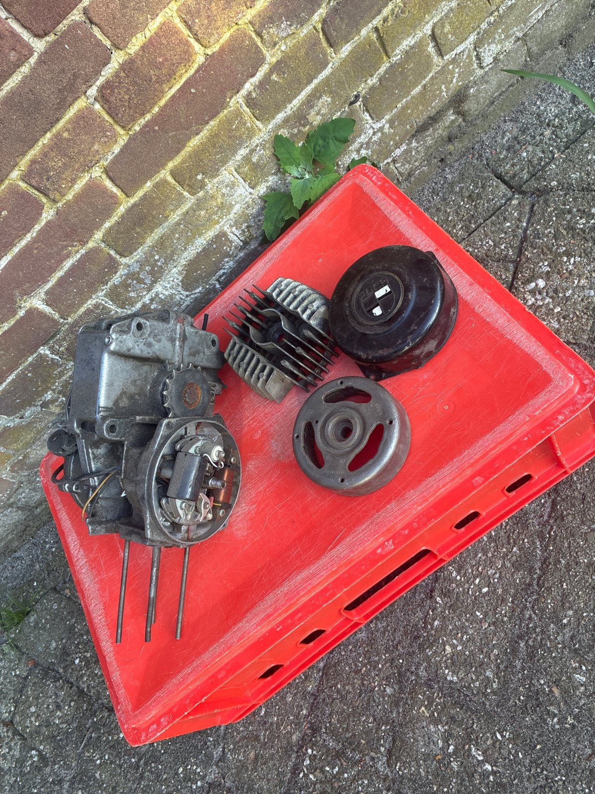 Puch blok en onderdelen, Fietsen en Brommers, Ophalen of Verzenden, Gebruikt, Blok