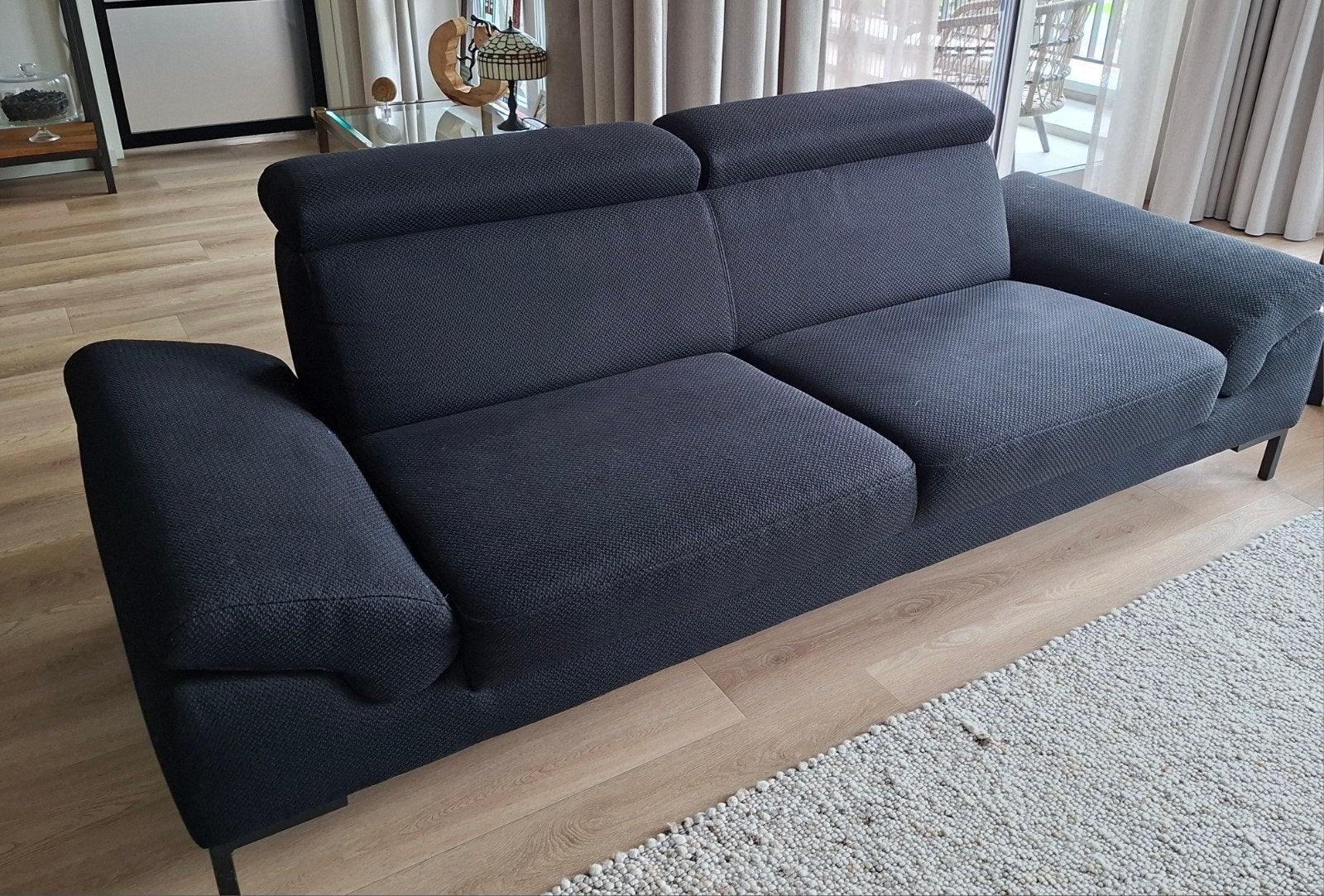 Comfortabele 3-zitsbank., Ophalen, Gebruikt, Driepersoons, 75 tot 100 cm