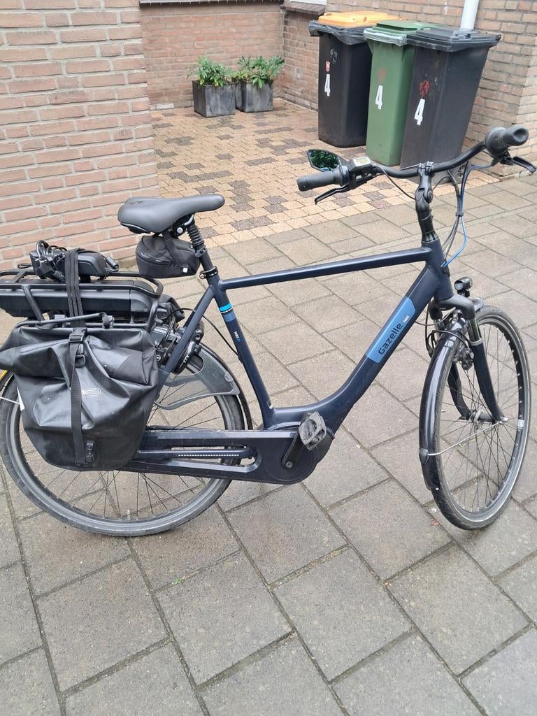 Gazelle paris c7 heren ebike 57cm, Fietsen en Brommers, Ophalen of Verzenden