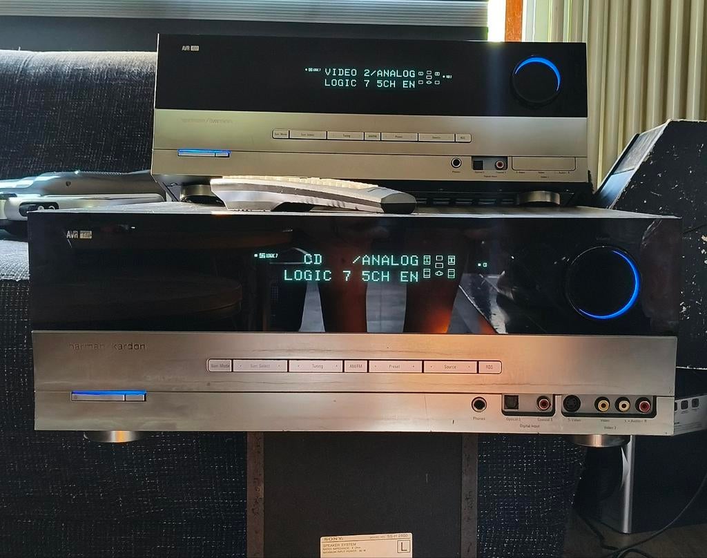2x Harman Kardon AVR 132 en 137 Receivers - Top Geluid!, Audio, Tv en Foto, Overige merken, Gebruikt, Ophalen of Verzenden, 60 tot 120 watt