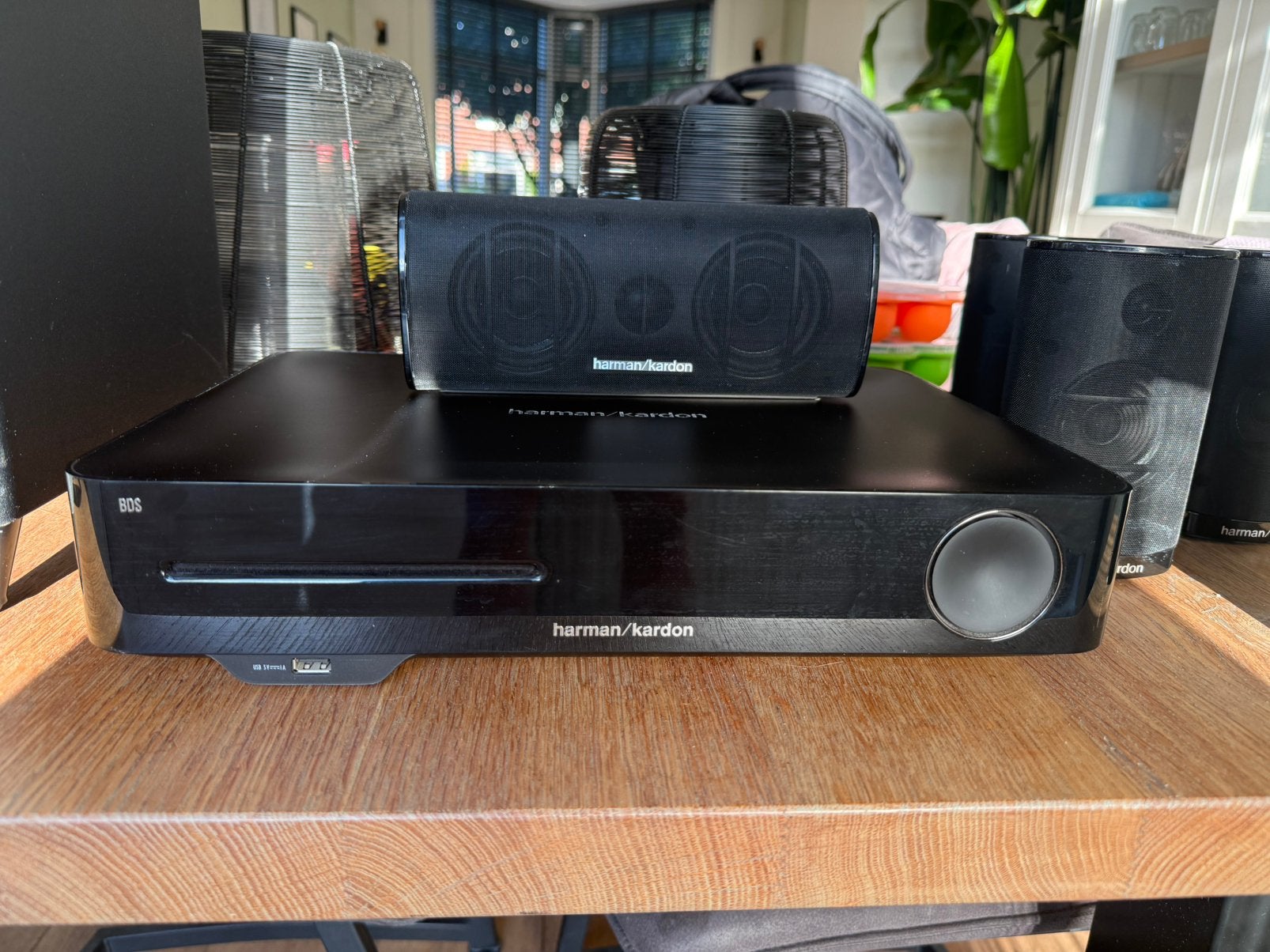 Harman Kardon BDS 535 5.1 Home Cinema Set, Gebruikt, Blu-ray-speler, 70 watt of meer, 5.1-systeem
