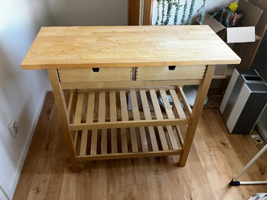 Ikea bar van hout, Ophalen, Gebruikt