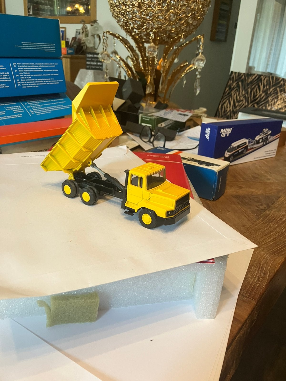 DAF N 2800. KIPPER met DOOS 6x6 uitvoering, Ophalen of Verzenden, Zo goed als nieuw, Bus of Vrachtwagen, Lion Toys