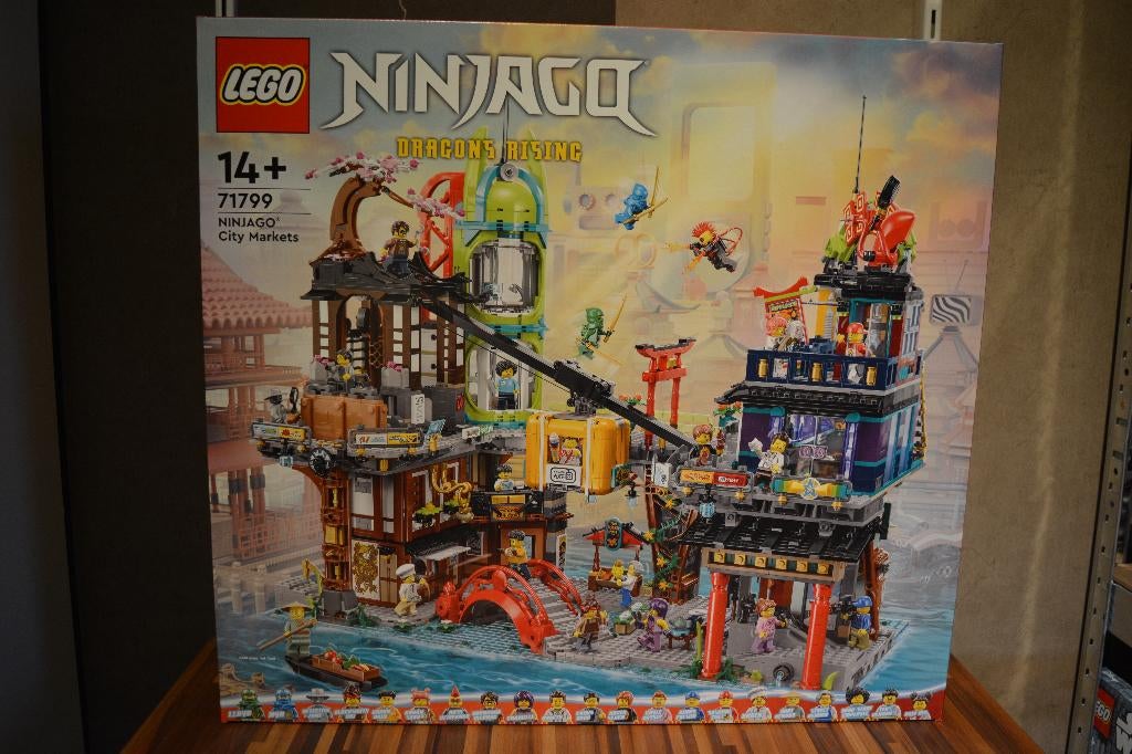 Lego Ninago 71799 I stadsmarkten Gloednieuw in doos Sealed, Lego, Nieuw, Ophalen of Verzenden, Compleet