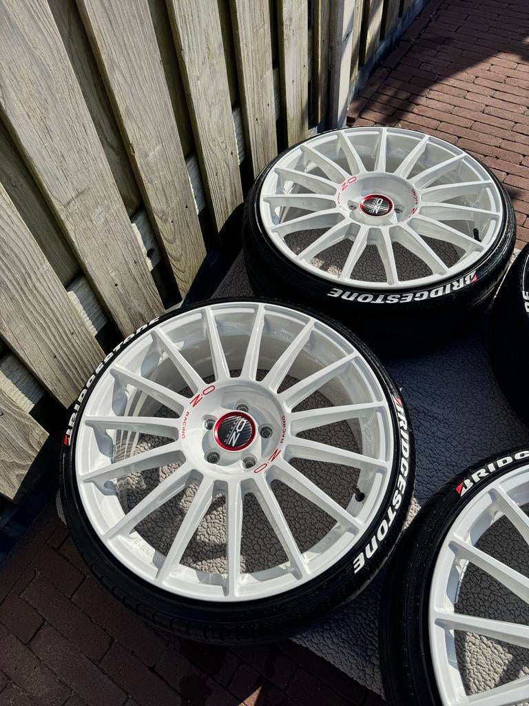 OZ Superturismo 20 inch velgen met nieuwe banden, Ophalen, Banden en Velgen, Nieuw, 20 inch