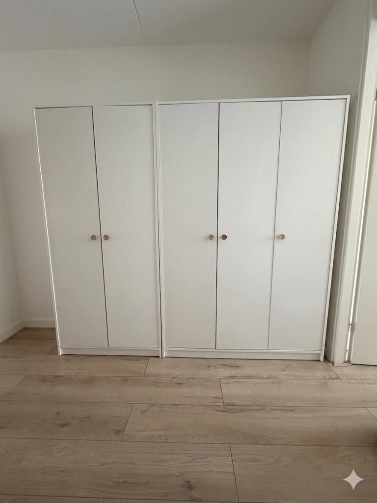 IKEA Kleppstad Kledingkast (2x) met Zara Home knoppen, Huis en Inrichting, Kasten | Overige, Ophalen, Zo goed als nieuw