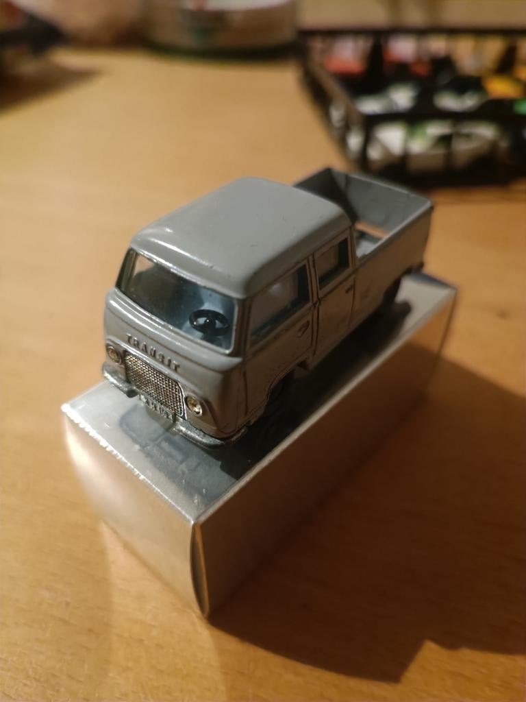 Siku Ford Taunus Transit Pick-up - Grijs, Ophalen of Verzenden