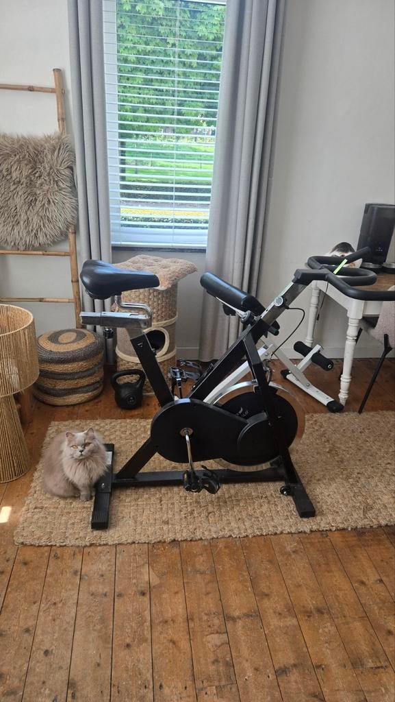 Buffalo Spinningfiets, Sport en Fitness, Fitnessapparatuur, Ophalen, Gebruikt, Spinningfiets, Metaal
