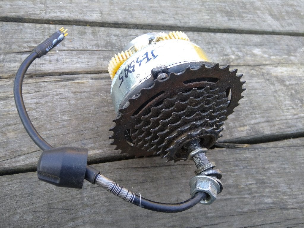 Achterwiel motor ebike Stella Kruier bakfiets, Gebruikt, Bakfiets, Stella, Ophalen of Verzenden