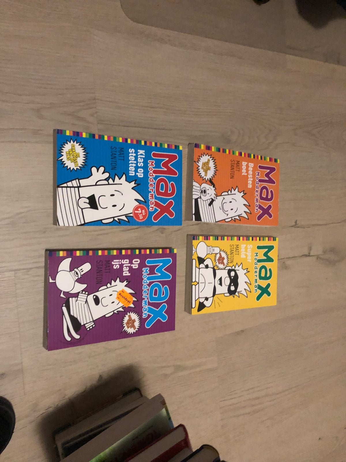 4 max modderman boeken, Ophalen, Zo goed als nieuw, Verhalen