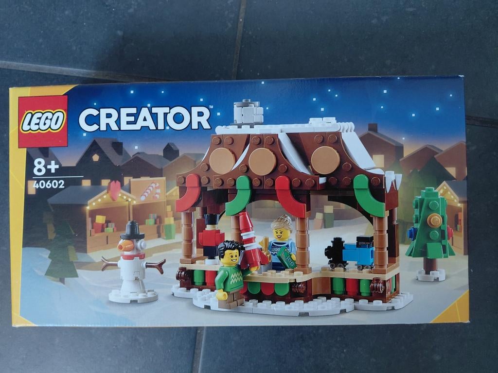Lego 40602 Winter marktkraam, Lego, Nieuw, Ophalen of Verzenden, Compleet