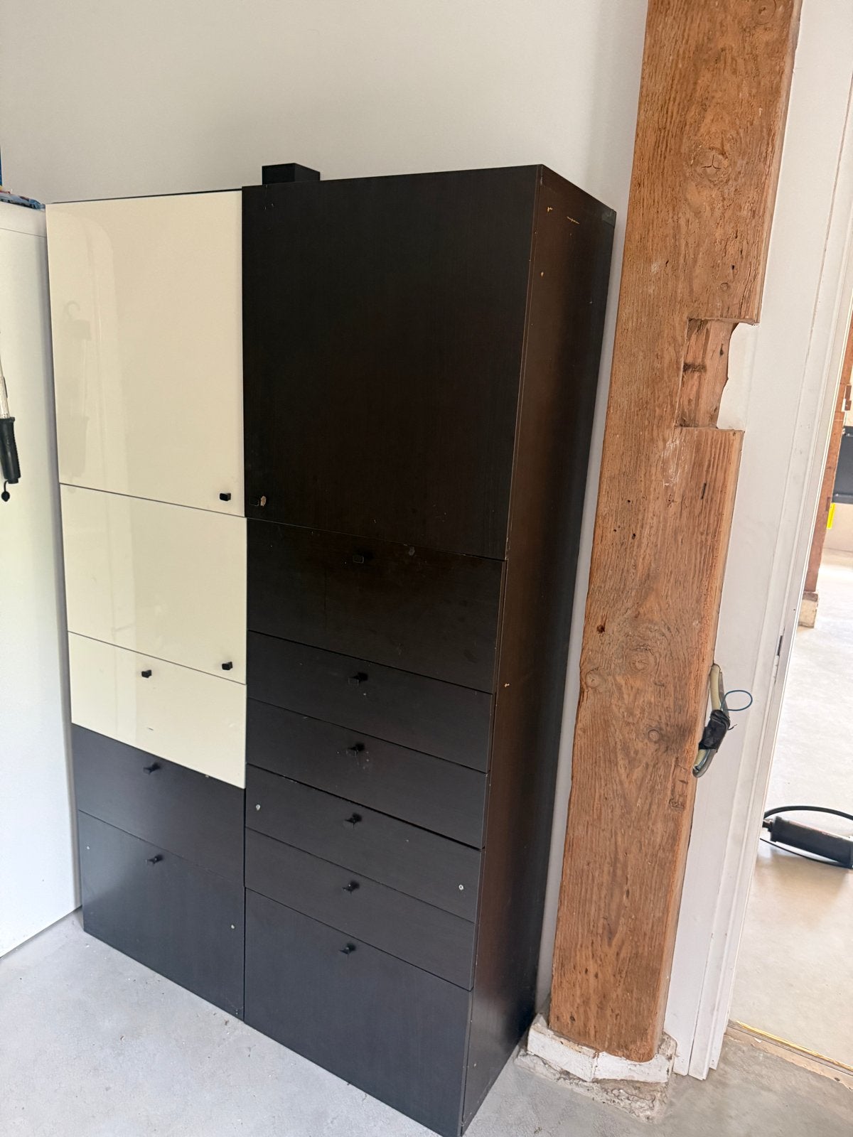 IKEA besta Kast met lades en deuren, Ophalen, Gebruikt, 50 tot 100 cm, Met lade(s)
