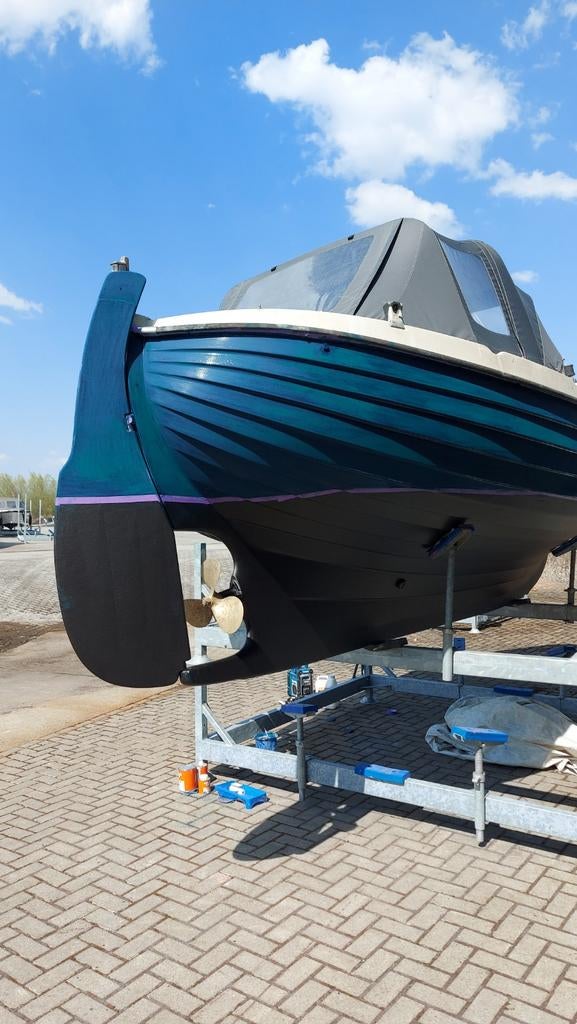 Sloep Monark 580 met volvo diesel md7b 17.5 pk, Ophalen, Gebruikt, Binnenboordmotor, Diesel