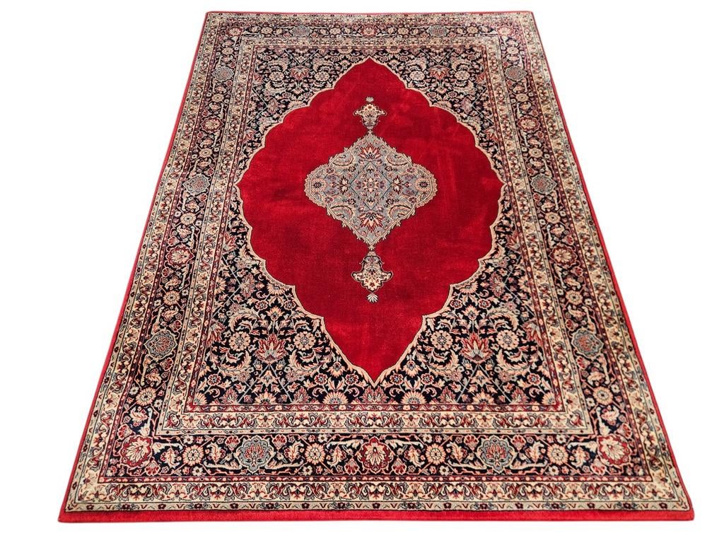 Vintage Perzisch wol Mykene vloerkleed medallion 170x240cm, Huis en Inrichting, Stoffering | Tapijten en Kleden, Zo goed als nieuw
