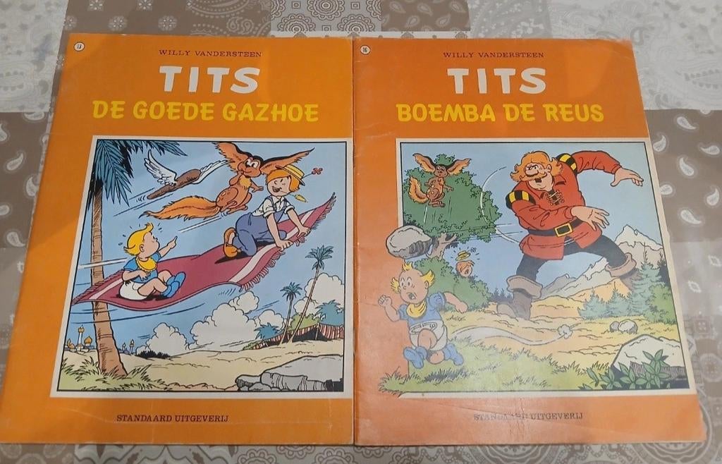 Stripboeken Willy Vandersteen - TITS - nummer 13 & 16., Meerdere stripboeken, Ophalen of Verzenden, Gelezen, Willy Vandersteen